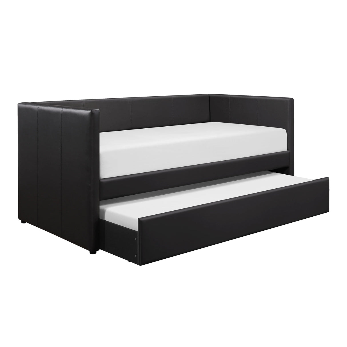 Sadie Black Velvet Twin Daybed