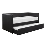 Sadie Black Velvet Twin Daybed