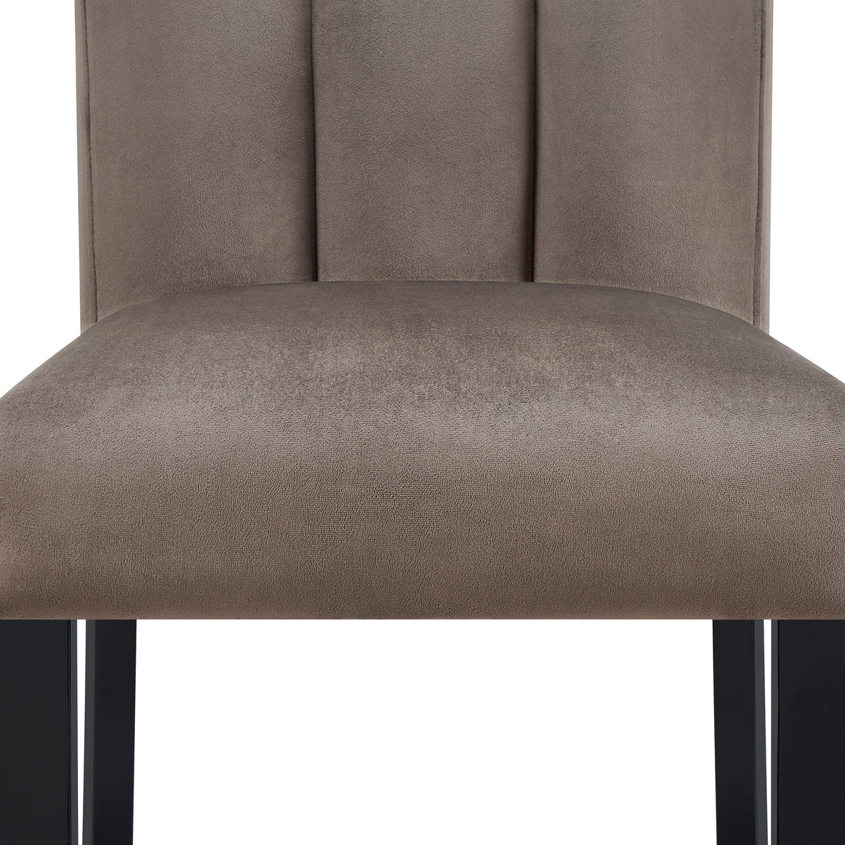 Vega Black/Brown Counter Height Chair, Set of 2