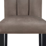 Vega Black/Brown Counter Height Chair, Set of 2