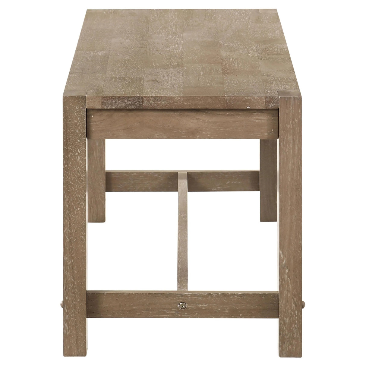 Scottsdale Brown Washed Solid Wood Dining Bench