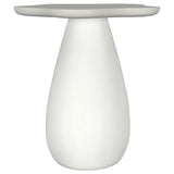 Perth Off White Cloud Shaped Top Side Table