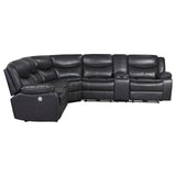 Sycamore Dark Gray Power Reclining Sectional