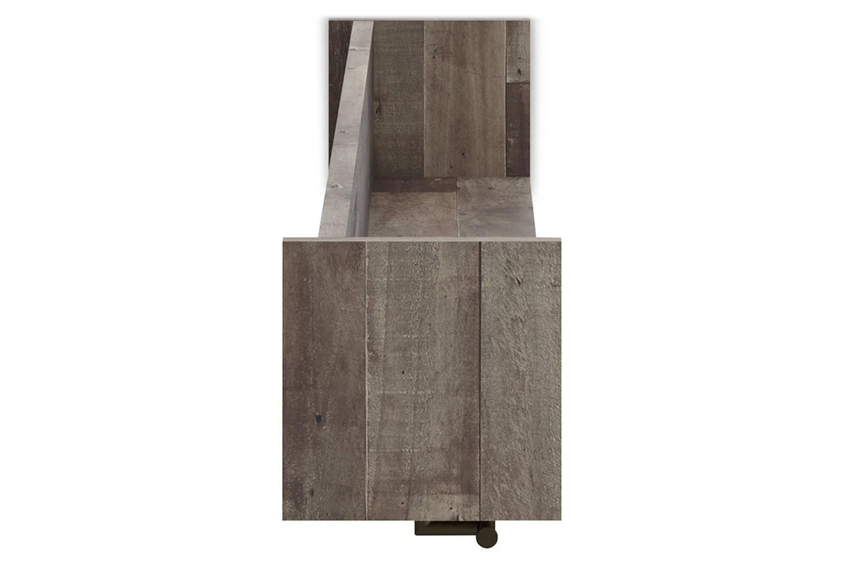 Neilsville Multi Gray Wall Mounted Coat Rack with Shelf