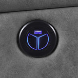 Higgins Gray 4-Piece Upholstered Power Sectional