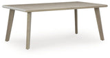 Cliff Trails Beige Outdoor Dining Table