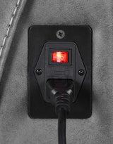 Higgins Gray 4-Piece Upholstered Power Sectional