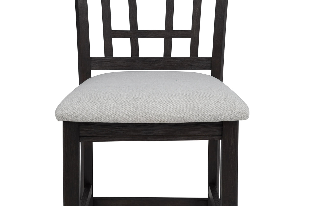 Hartwell Charcoal Counter Height Chair, Set of 2