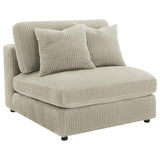 Blaine Sand Upholstered Reversible Sectional Sofa