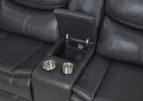 Sycamore Dark Gray Power Reclining Sectional