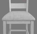 Lester Driftwood 5-Piece Counter Height Set