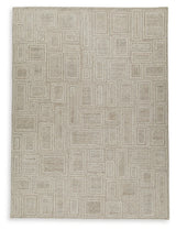 Brickburgh Gray/Ivory/Honey Extra Large Rug