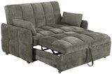 Cotswold Brown Tufted Cushion Sleeper Sofa Bed