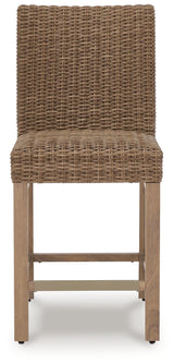Walton Bridge Driftwood Outdoor Bar Stool