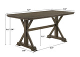 Lloyd Brown Counter Height Table