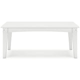 Hyland wave White Outdoor Coffee Table