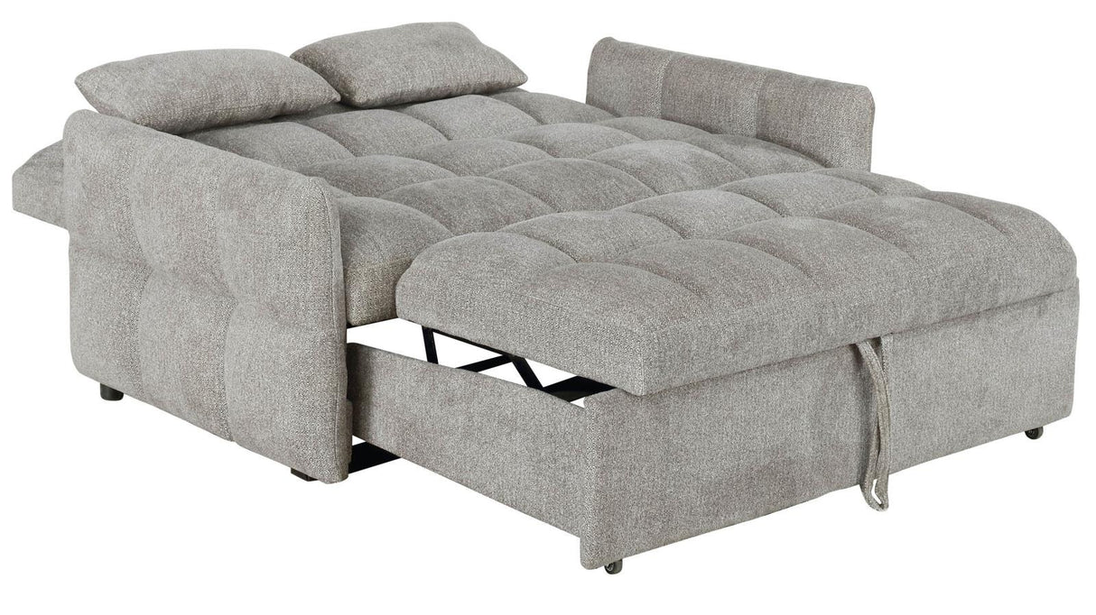 Cotswold Beige Tufted Cushion Sleeper Sofa Bed
