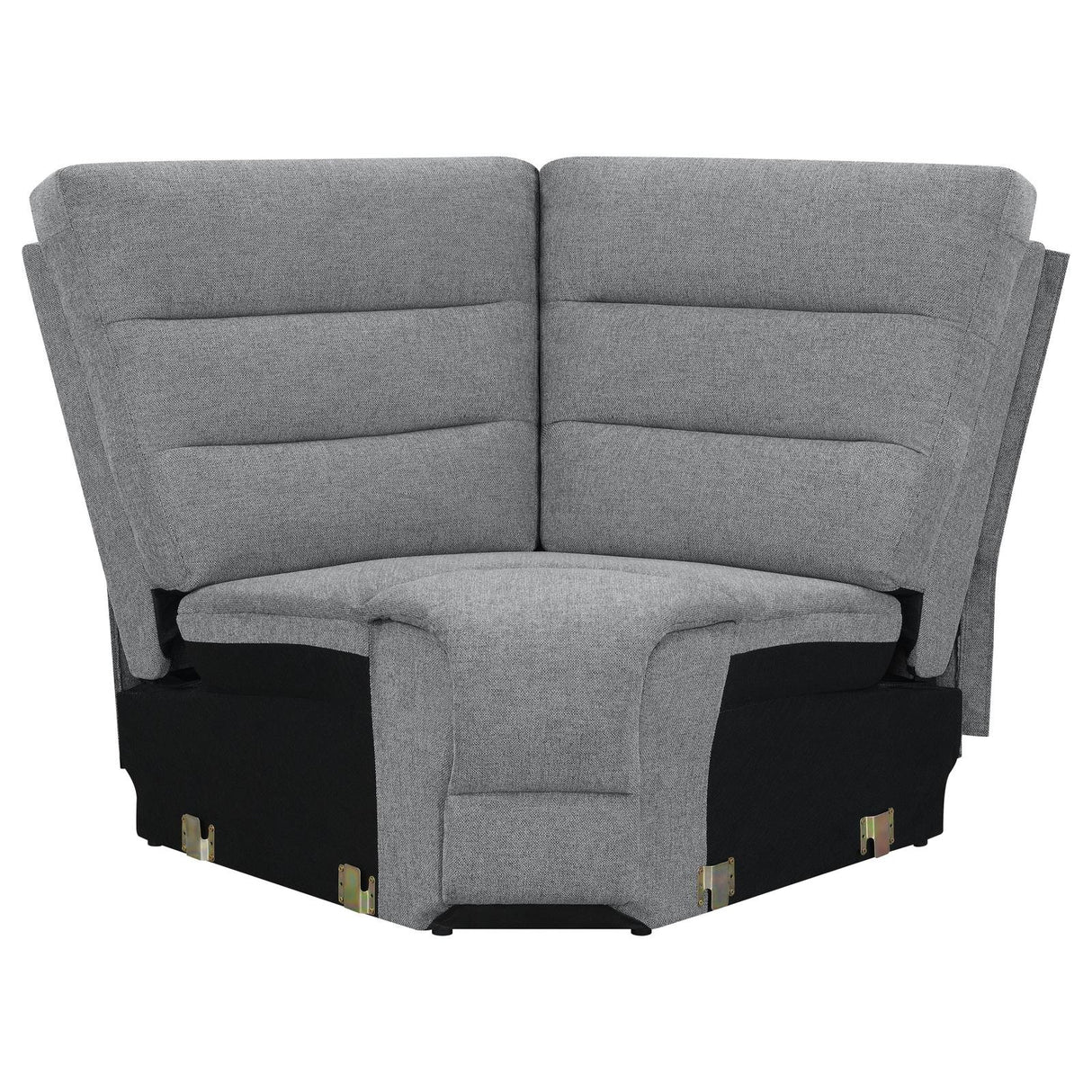 David Smoke 3-Piece Upholstered Motion Sectional with Pillow Arms