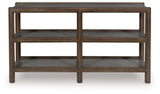 Maylee Dark Brown Sofa Table