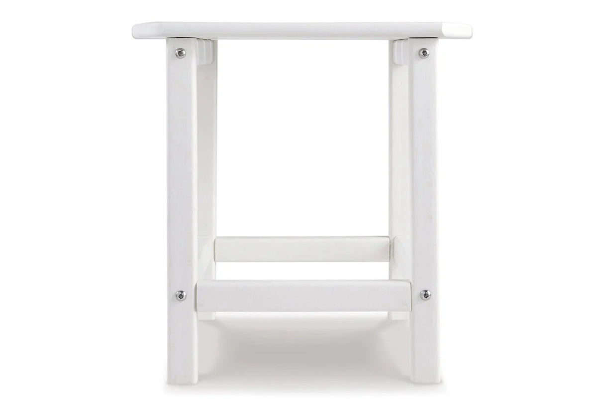 Sundown Treasure White End Table