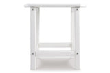 Sundown Treasure White End Table