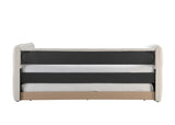 Philipa Oatmeal Twin Daybed with Trundle