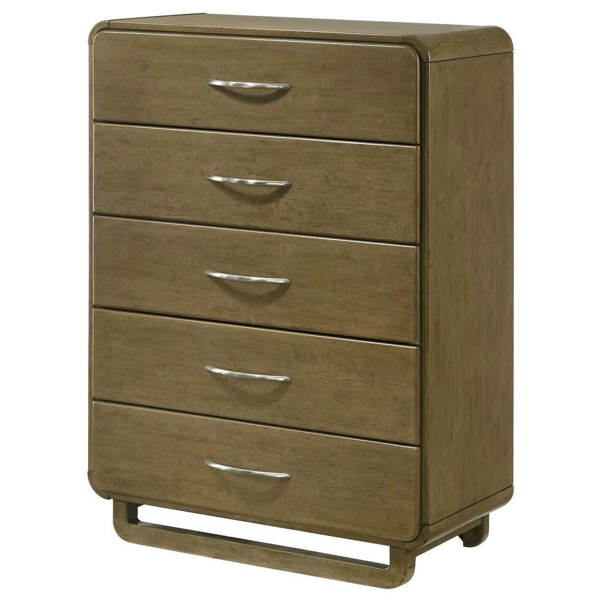 Amsbury Nutmeg 5-Drawer Chest