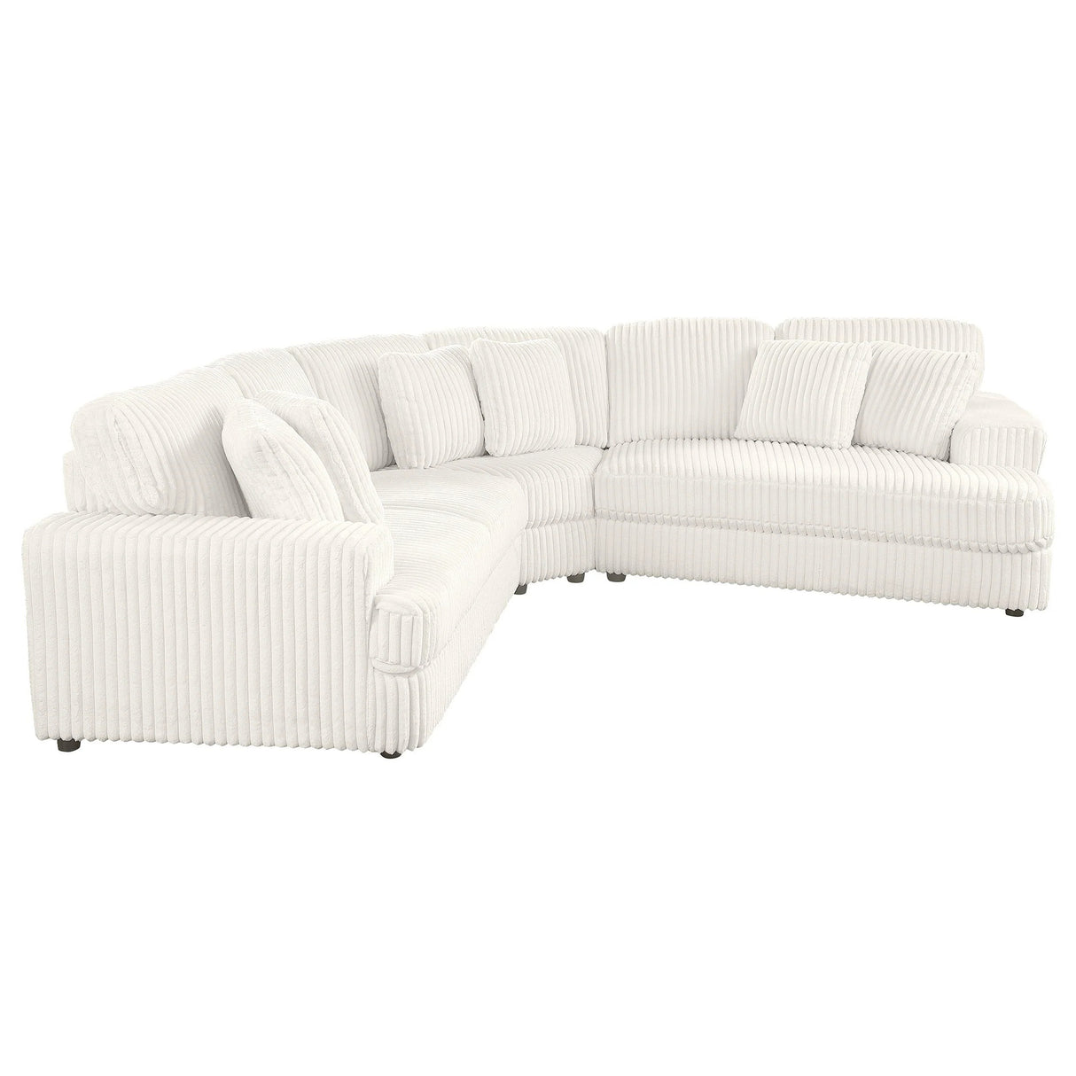 Emberson Ivory 3-Piece Modular Sectional Sofa