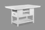 Wendy White Counter Height Dining Set