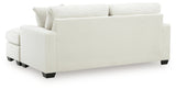Greenbriar Ivory Sofa Chaise