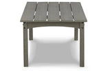 Visola Gray Outdoor Coffee Table