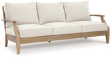 Carter Hall Beige Outdoor Sofa with Cushion