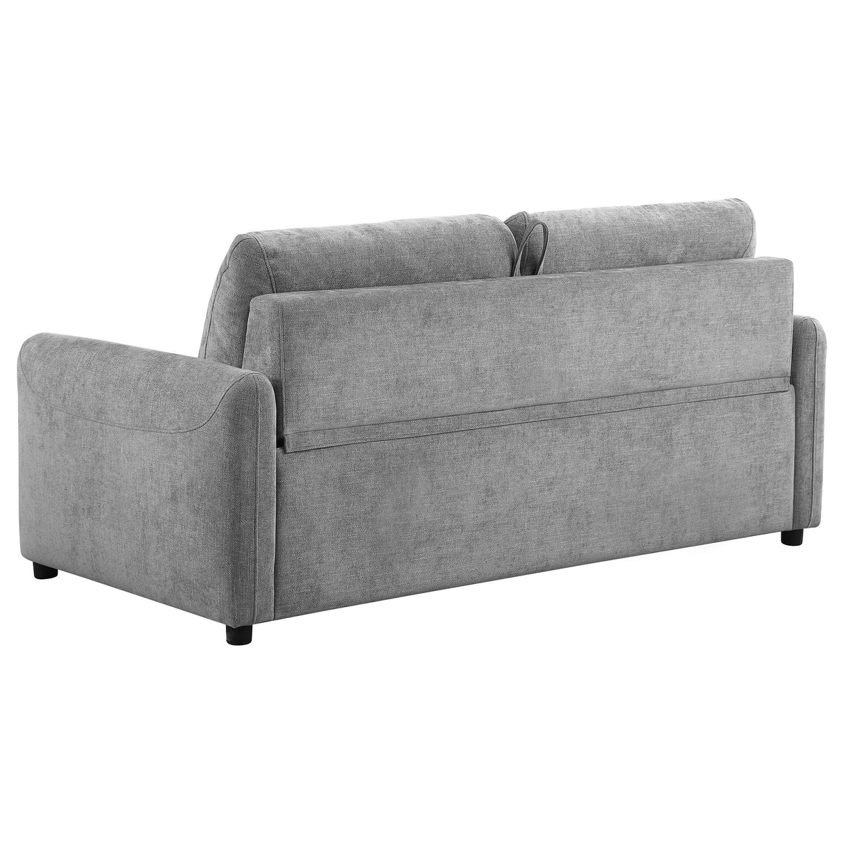Rylie Gray Upholstered Sofa Sleeper with Queen Mattress