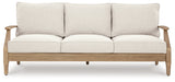 Carter Hall Beige Outdoor Sofa with Cushion