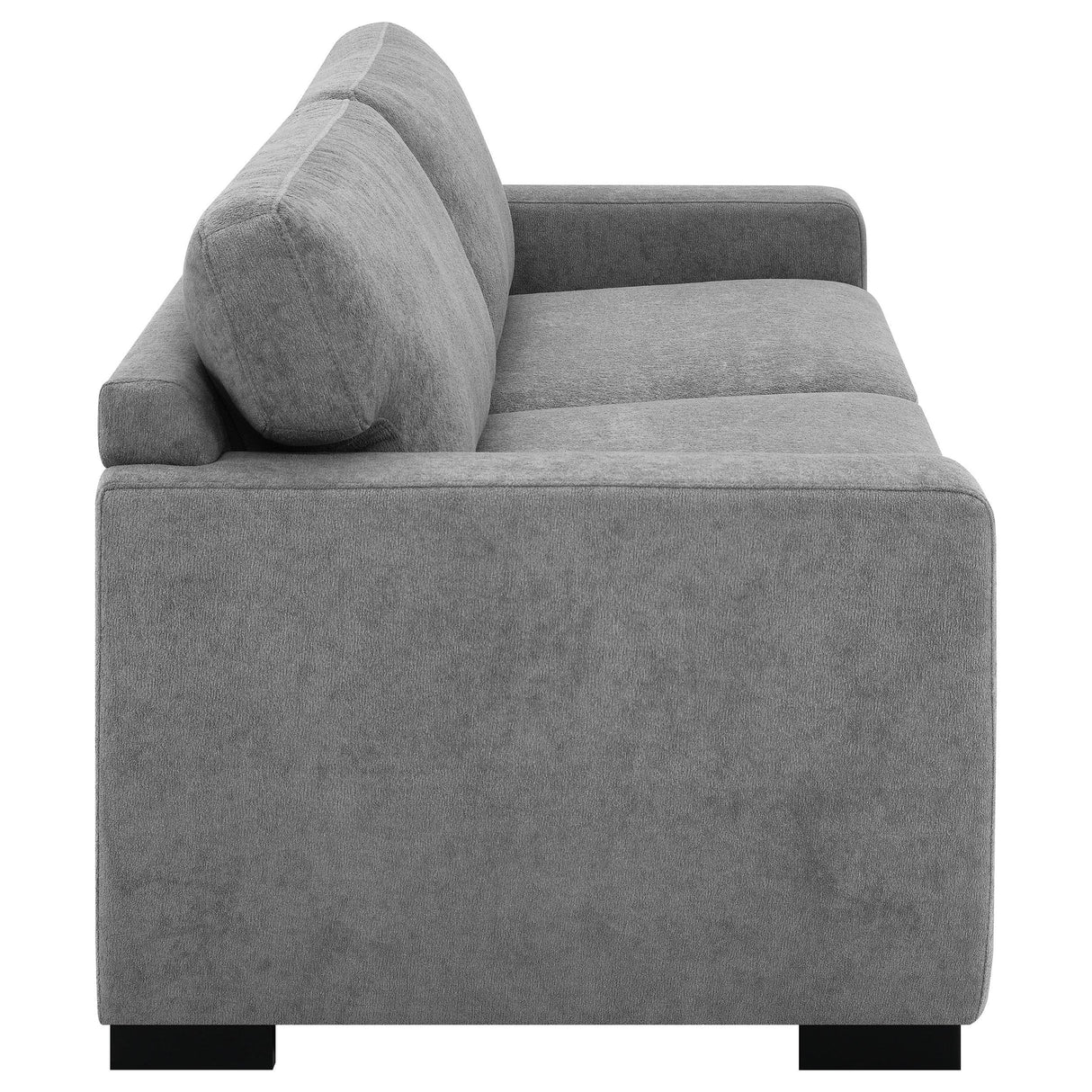 Simpson Gray Upholstered Sofa Sleeper with Queen Mattress