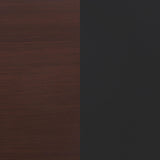 Zimmerlee Rust Brown 2-Drawer Side Table with Shelf