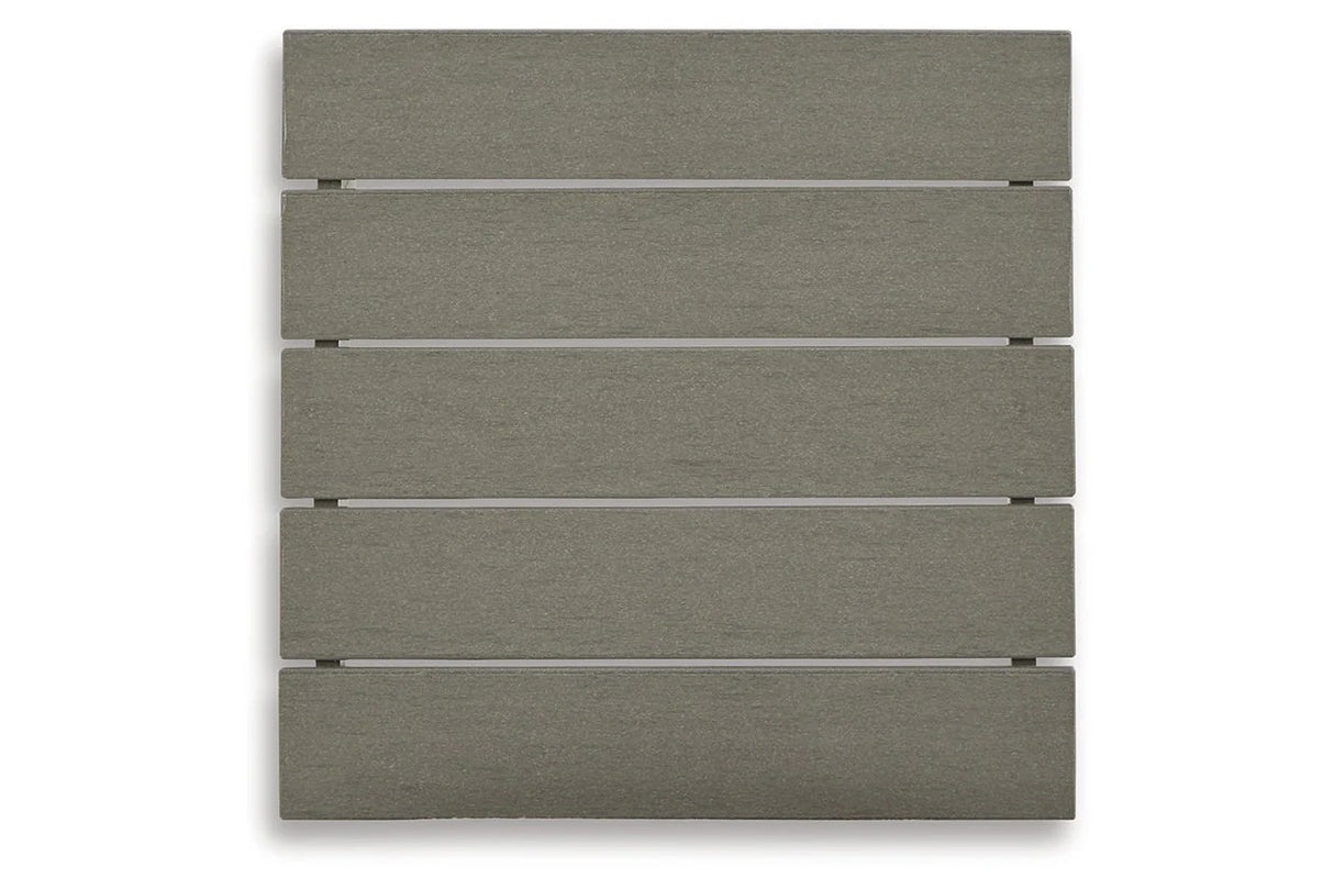 Visola Gray Outdoor End Table