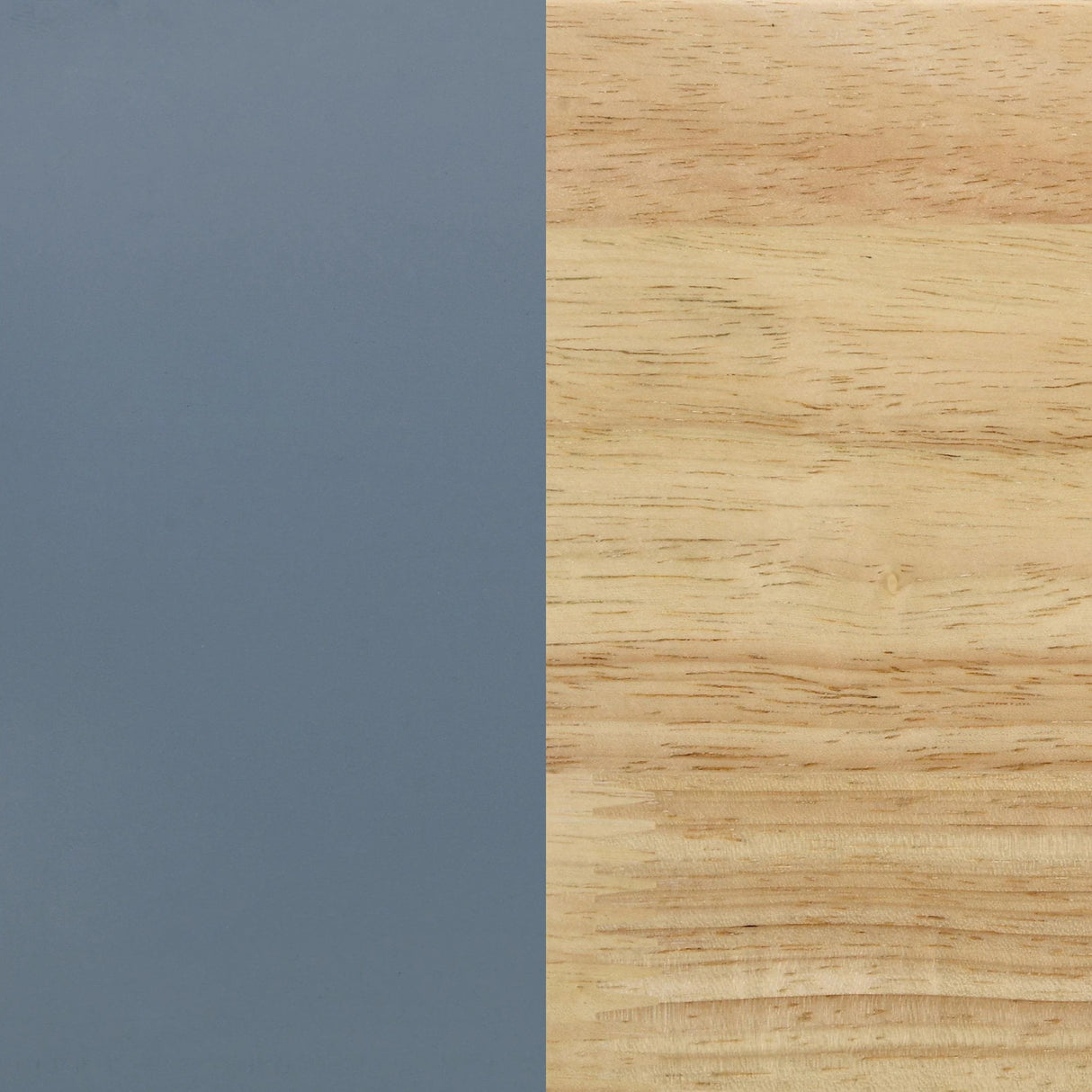 Frankie Blue Twin Over Twin Bunk Bed with 7-inch Mattresses