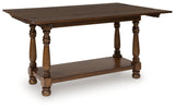 Sturlayne Brown Flip Top Sofa Table
