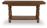 Sturlayne Brown Flip Top Sofa Table