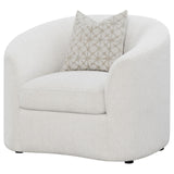 Rainn Latte Upholstered Tight Back Chair