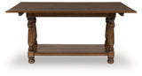 Sturlayne Brown Flip Top Sofa Table
