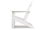 Sundown Treasure White Adirondack Chair