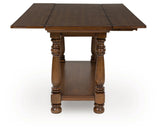 Sturlayne Brown Flip Top Sofa Table