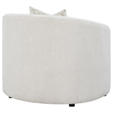Rainn Latte Upholstered Tight Back Chair