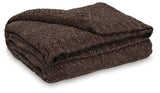 Anawood Brown Throw (Set of 3)