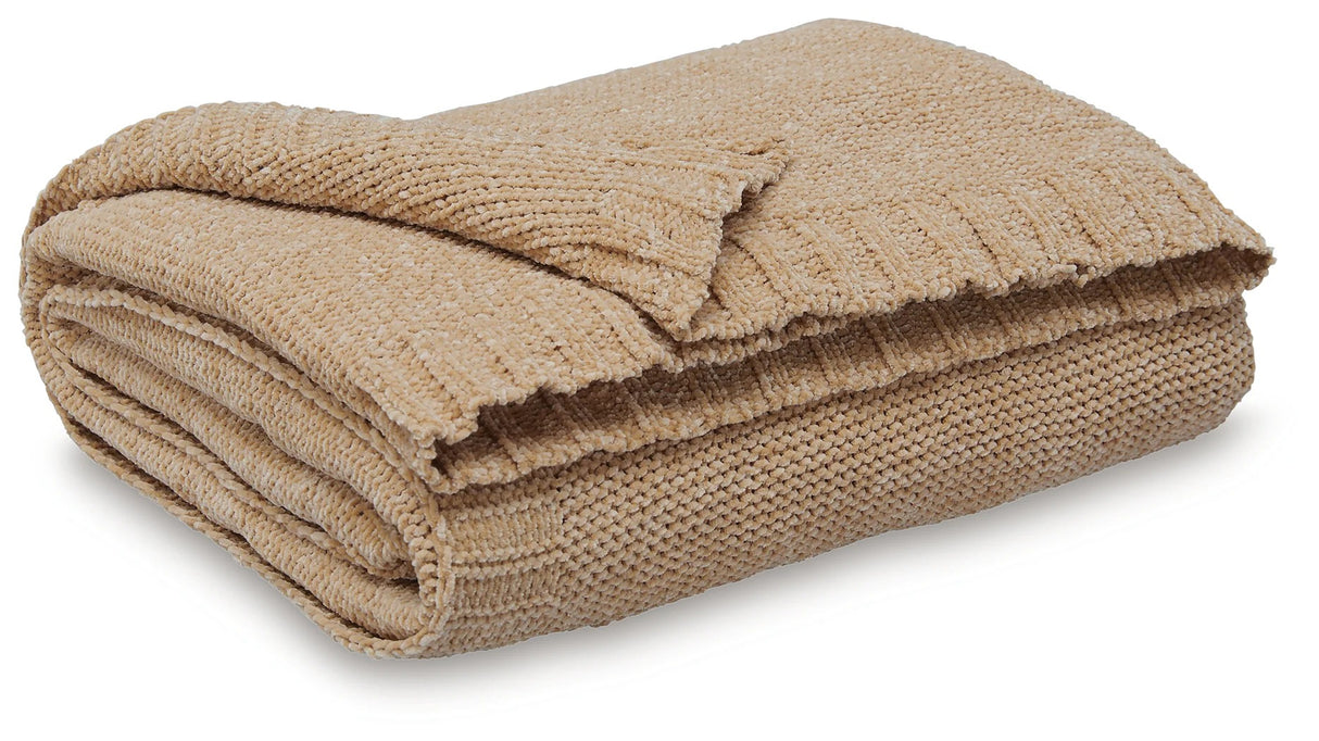Anawood Gold Throw (Set of 3)