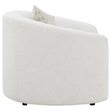 Rainn Latte Upholstered Tight Back Chair