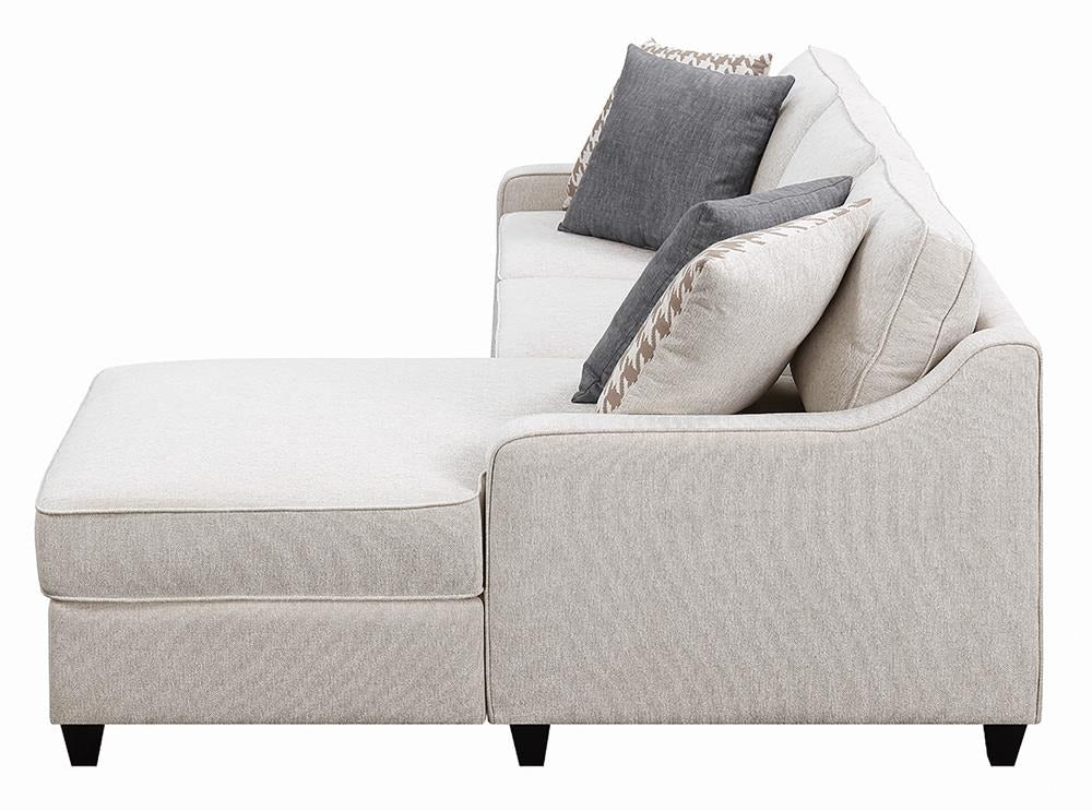 Mcloughlin Platinum Upholstered Sectional
