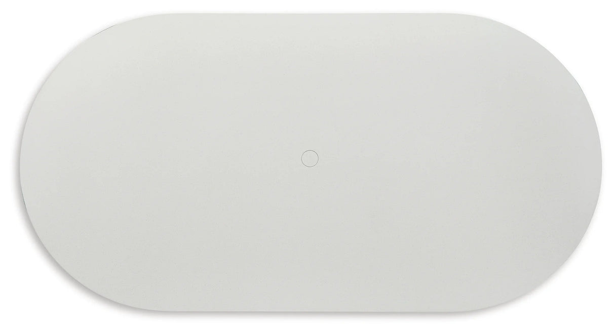 Seton Creek White Outdoor Dining Table